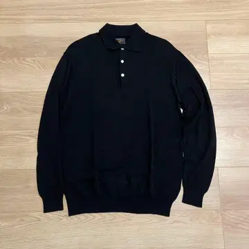 BEAMS PLUS 12G 니트 피케 셔츠