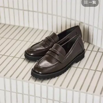 스튜디오 클립 브라운 통굽 로퍼