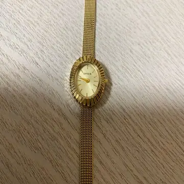 SPIC 골드 메쉬 밴딩 시계