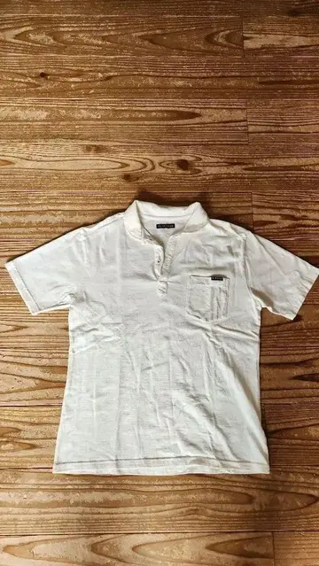 BLUE BLUE 화이트 피케 셔츠