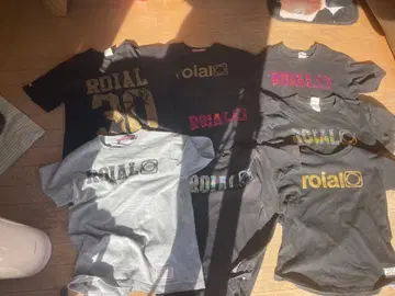 ROIALT 티셔츠 8개 세트