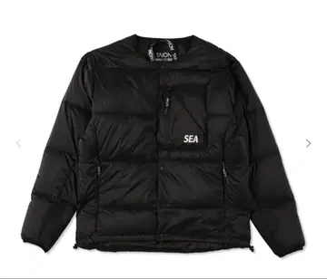WIND AND SEA TAION 블랙 다운 자켓 M 미사용