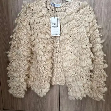 ZARA 프린지 니트 가디건 S 사이즈