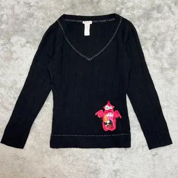 Christian Lacroix Jeans 패치워크 니트 BX53