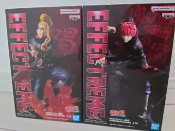 NARUTO 질풍전 EFFECTREME 피규어 데이다라 사소리 미개봉