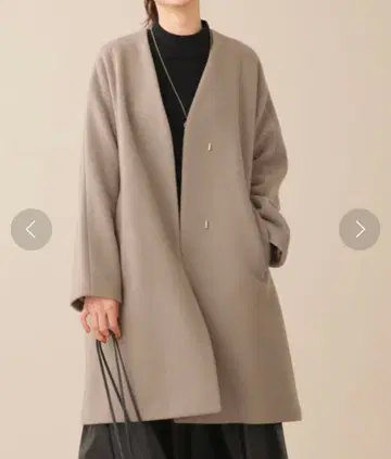 나노 유니버스 노카라 롱 코트