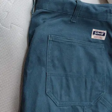 Schott 다크 그린 워크 팬츠 M