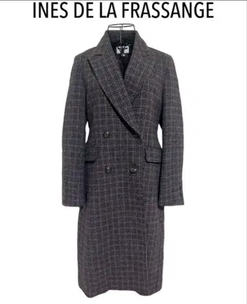 유니클로 이네스 트위드 코트