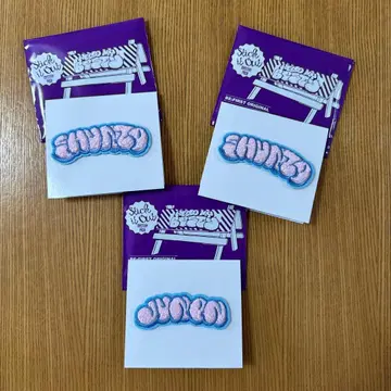 be:first 시크릿 모코모코 자수 스티커