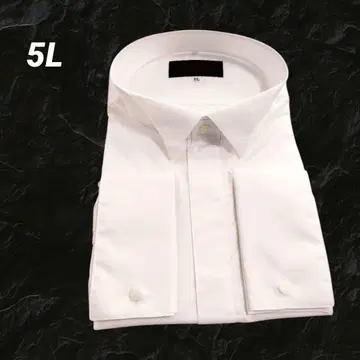 새상품 MAZZO 포멀 셔츠 신랑 윙카라 셔츠 5L