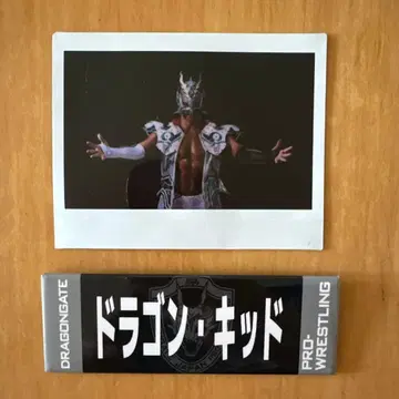 드래곤게이트 드래곤 키드 선수 네임 캔뱃지 와이드 폴라로이드