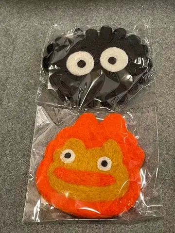 새상품 미개봉 지브리 양모 코스터 2장 세트