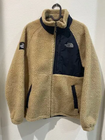 THE NORTH FACE 플리스 자켓 베이지/네이비