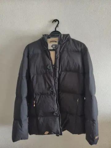 ellesse 다운 자켓 후드 부착