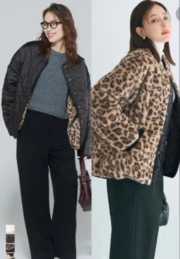 coca 워셔블 리버서블 퀼팅 블루종 XL