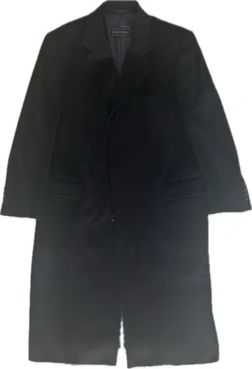 캐시미어 100 SIEG FRIED 블랙 체스터 코트 M