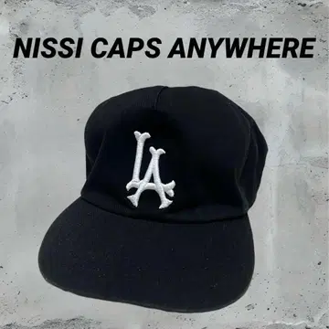 NISSI CAPS ANYWHERE LA 블랙 프리 사이즈
