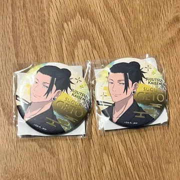 주술회전 회옥옥절 TOHO 복권 카게야마 금박 매트 캔뱃지