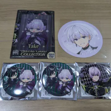 기사X knightX 타케야키 쇼 캔뱃지 코스터