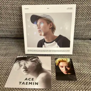 SHINee TAEMIN 태민 ACE 트레이딩 카드 CD