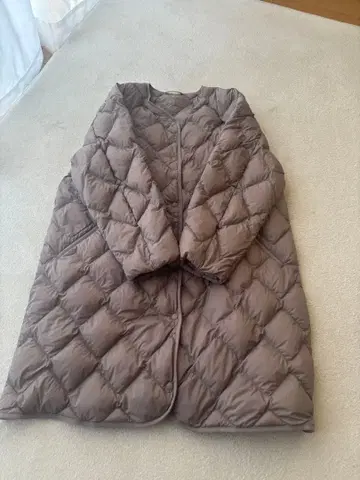 새상품급 3XL 울트라 라이트 다운 릴랙스 코트 퀼팅