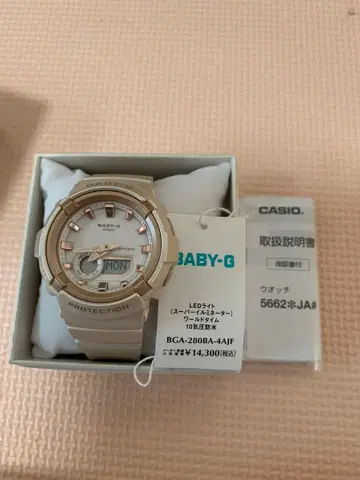 CASIO 베이비-G BGA-280BA-4AJF G-SHOCK 손목시계