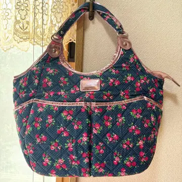 y2k 모리걸 아마로리 빅 퀼팅 꽃무늬 백