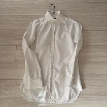 BARBA 화이트 드레스 셔츠 39