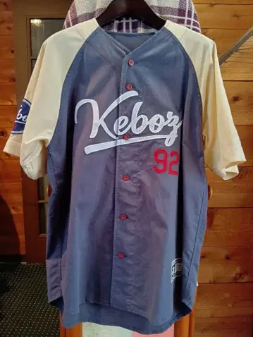 Keboz x Starter 베이스볼 셔츠