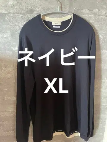 GIM Super 140's 네이비 긴팔 니트 XL 스가와라 신발점 별주