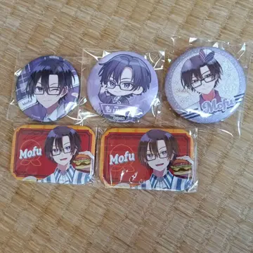 컬러풀 피치 모후군 캔뱃지 5개 세트