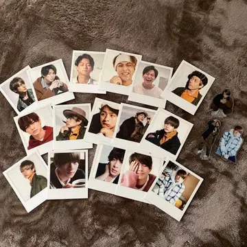 히라노 쇼 폴라로이드 사진 16장 아크릴 스탠드 3개 세트