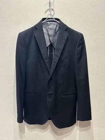 블랙 스트라이프 수트