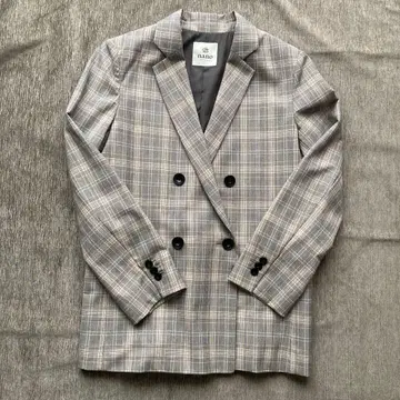 나노 유니버스 체크 자켓 38