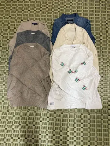 아우터, 티셔츠 등