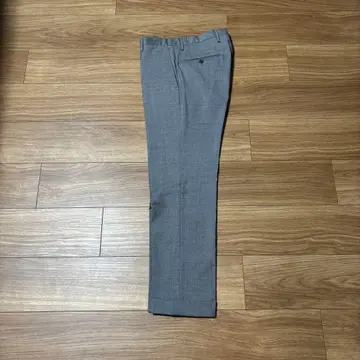 인코텍스 44 라이트 그레이 울 슬랙스