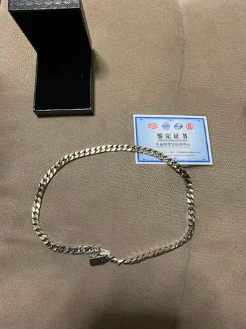 실버 925 키헤이 목걸이 보증서 포함