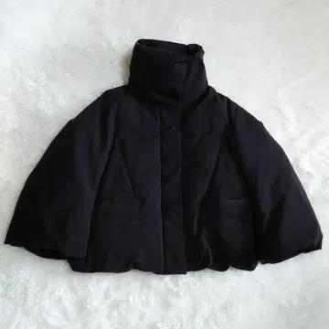 컨디션 최상 유니클로 플러스J 하이브리드 다운 자켓 블랙 S