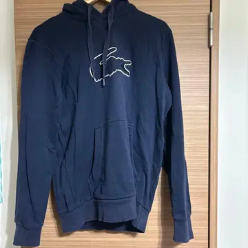 LACOSTE 네이비 후드티 FR 4 USM