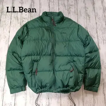 [ L.L.Bean ] 엘엘빈 그린 다운 드로 코드 짧은 기장 00s