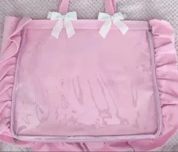 자카마트 이타백 캐리온백 A3 프릴 핑크