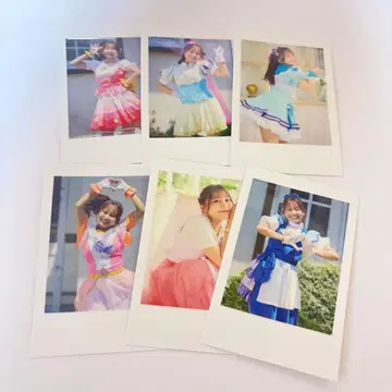 요시타케 치하야 웃는 얼굴의 선물 사진풍 카드 폴라로이드