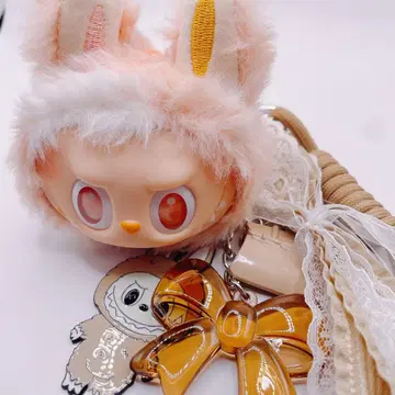 러브브 찰랑찰랑 스트랩 복슬복슬 키링 백참 5개