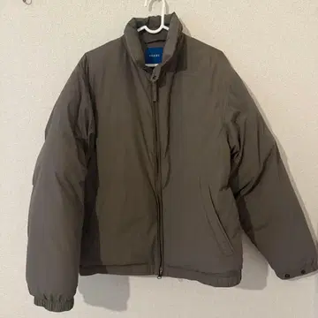 다크 브라운 다운 자켓