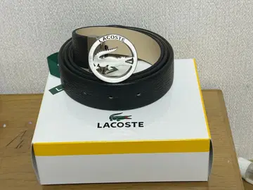 새상품 라코스테 로고 가죽 벨트 (조정 가능)