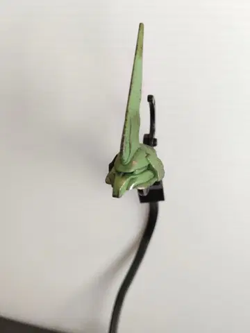 페인팅 완료 HG 크샤트리아 머리, 빔 사벨, 프론트 아머, 가슴 부품