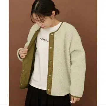 어반 리서치 도어스 리버서블 보아 블루종