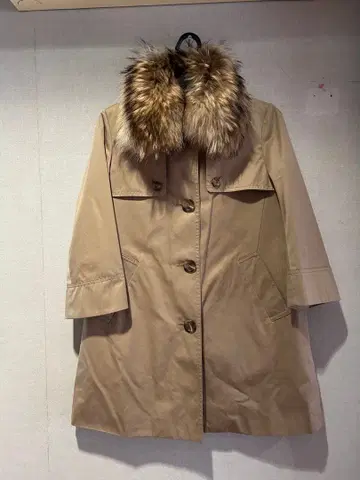 스픽 앤 스팬 퍼, 라이너 포함 A라인 트렌치코트