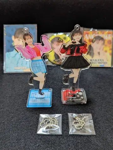 마츠모토 와카나 고토 하나 FSK 캔 배지 키링 5종 세트