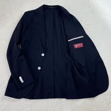 ARTISAN 아티산 자켓 울 모헤어 화이트 버튼 블레이저 M